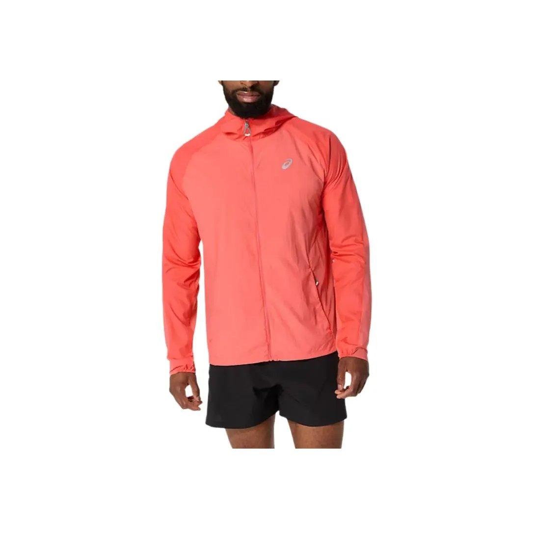 Asics ROAD PACKABLE Jacket Men's Orange