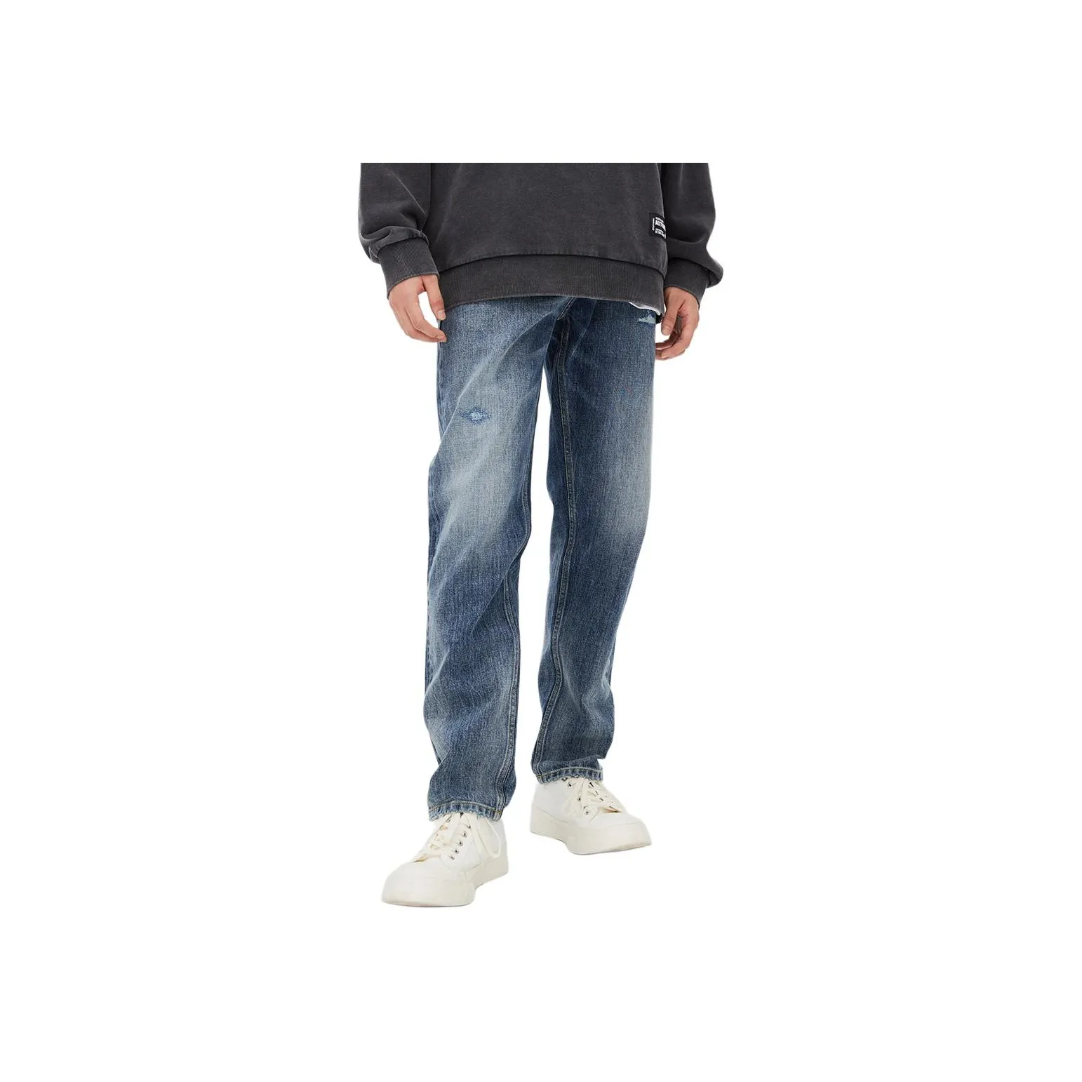 JACK JONES· Джинсы Мужские Средне-синие