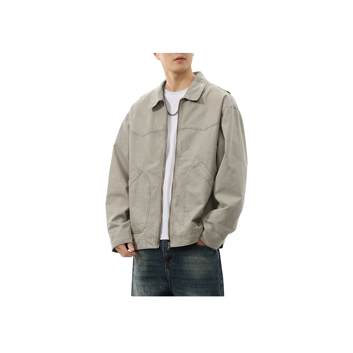 FOREVER 21 Jackets Coats Men's Apricot