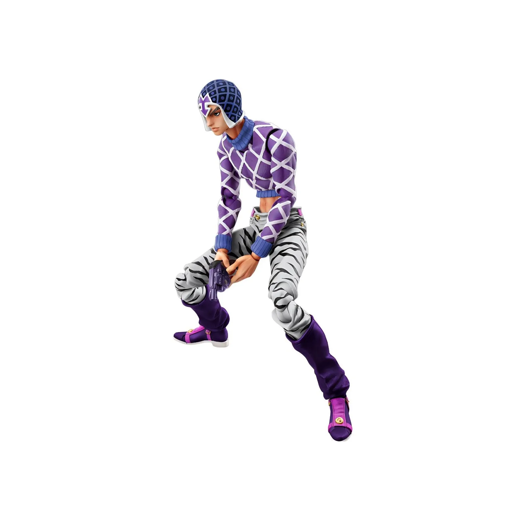 MEDICOS Gado Mista Medicos Highly Articulated JoJo's Bizarre Adventure Wonder Adventure, Gold Wind 15cm Scale Figures