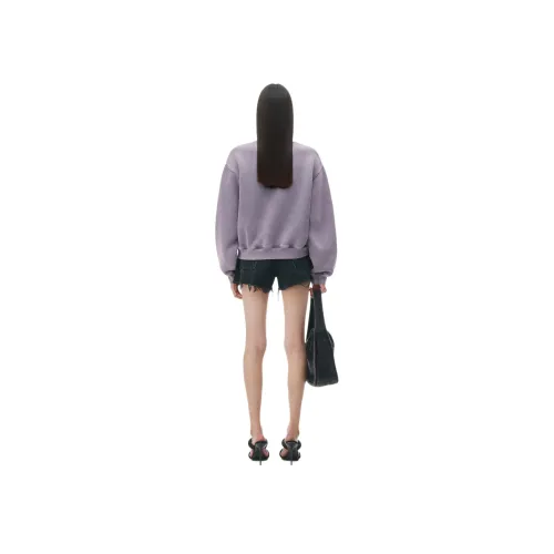 alexander wang Лаванда Женские Свитшоты