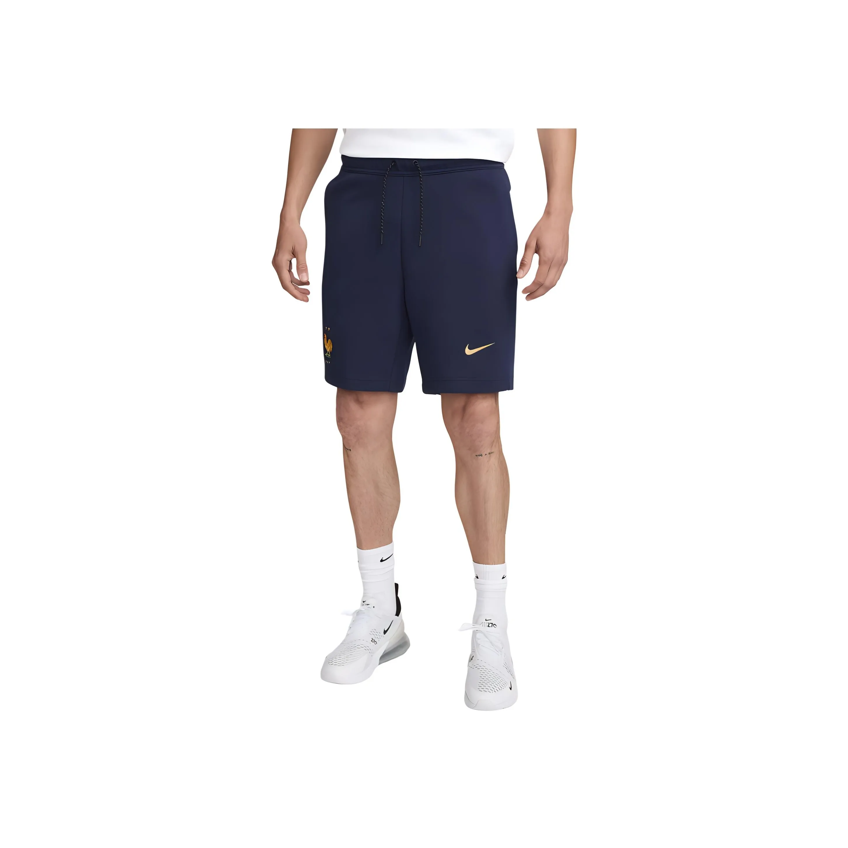 Nike Sportswear Tech Fleece Soccer Bottoms Men's Black Blue
