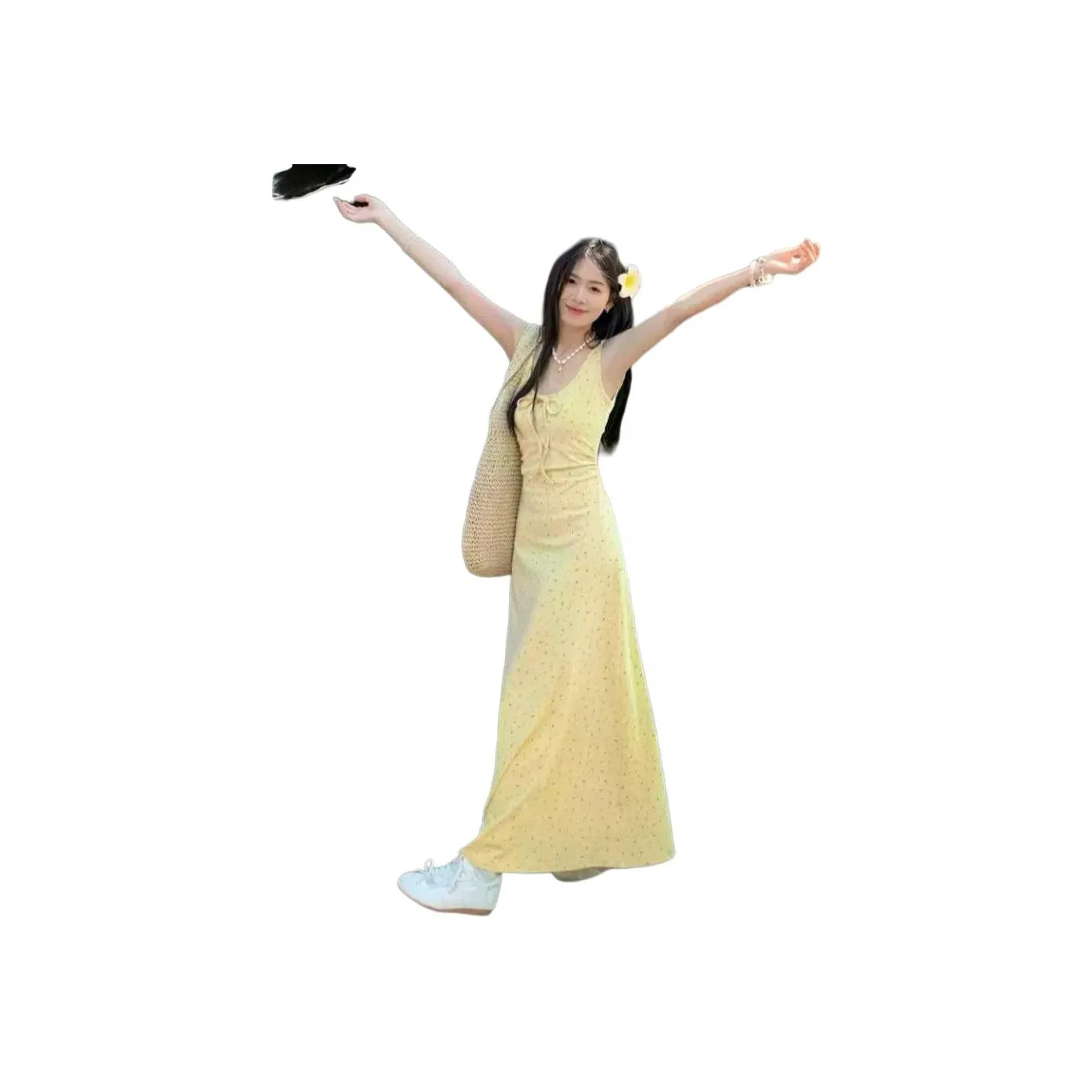 NFV Желтый Женские Слиплатья