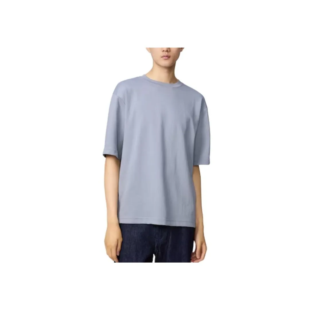 UNIQLO Синие Унисекс Футболки