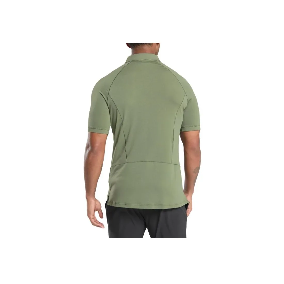 GYMSHARK Polo Shirt Men's Olive Green