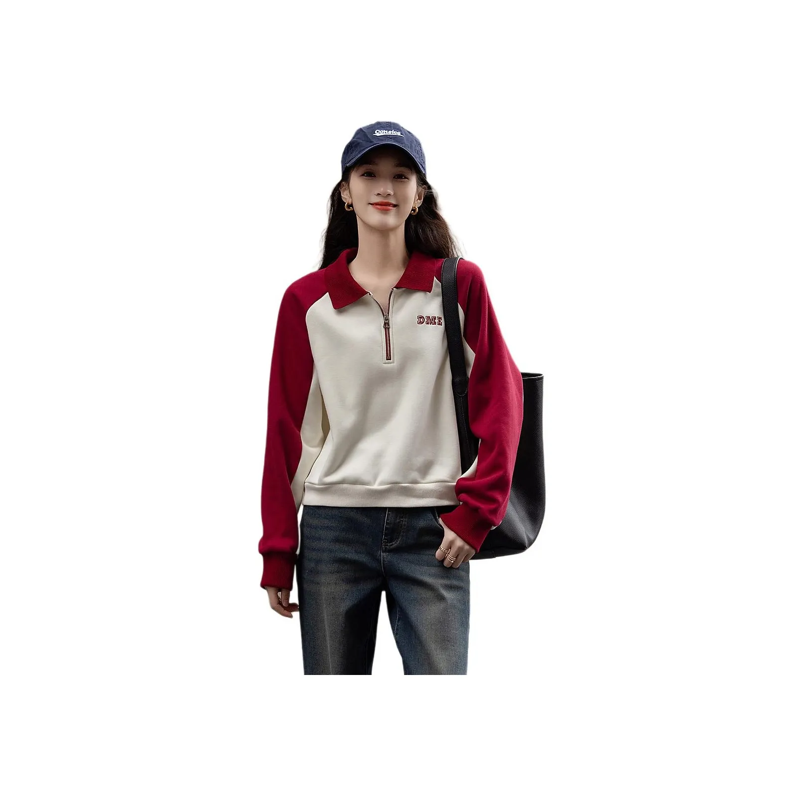 【dme】 Sweatshirt Women's Burgundy