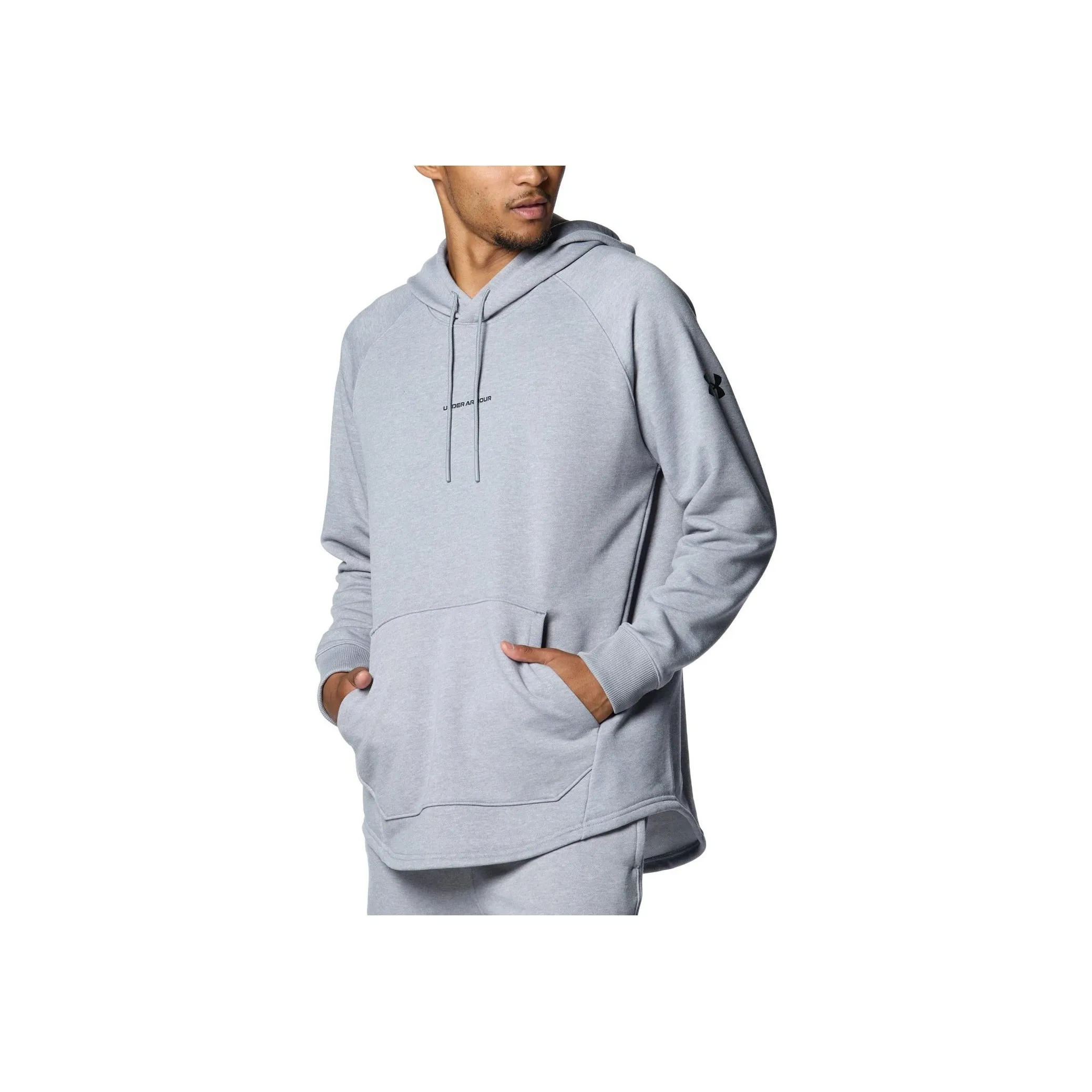 Under Armour FW24 Sweatshirt Men's Steel And Briarwood/Black