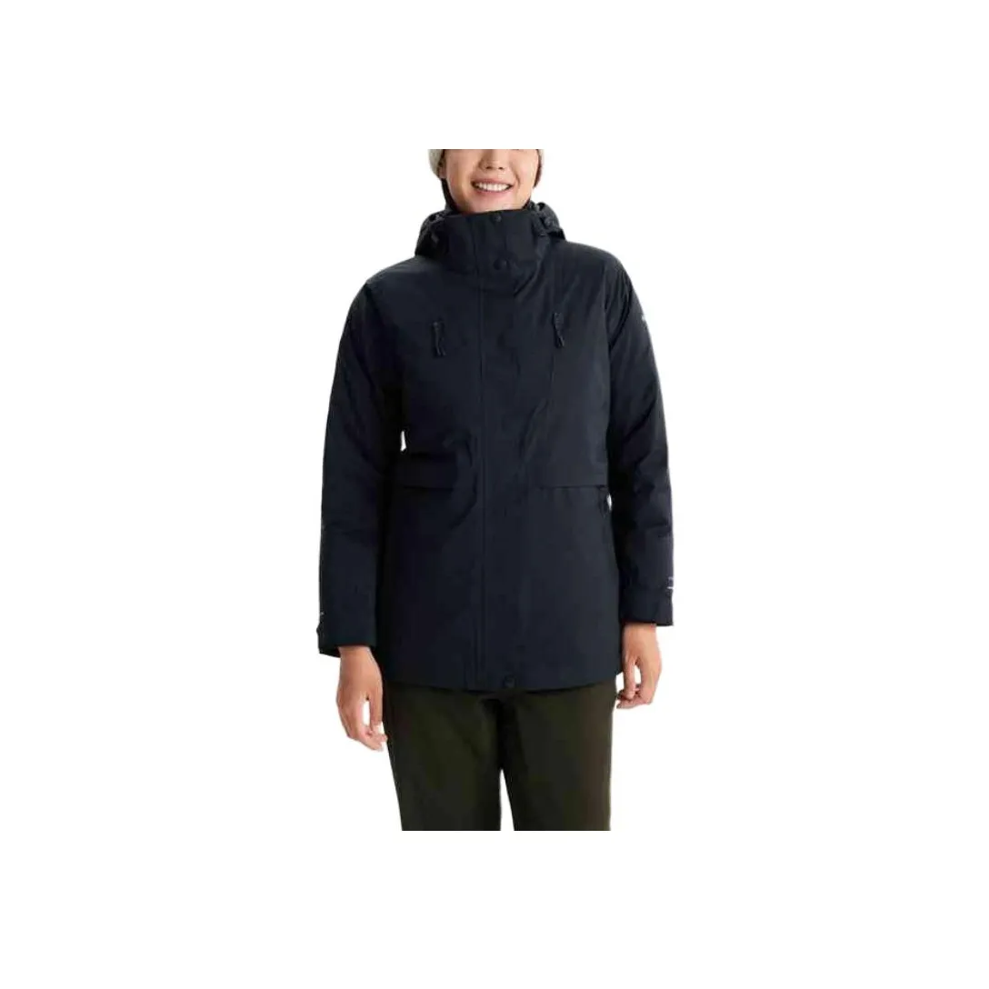 Columbia Thermal Rainproof Windbreaker Jacket Women's Black