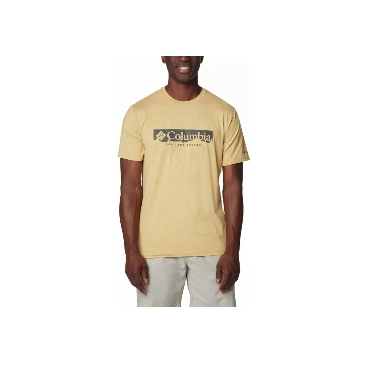 Columbia Kwick Hike T Shirt Men's Yellow