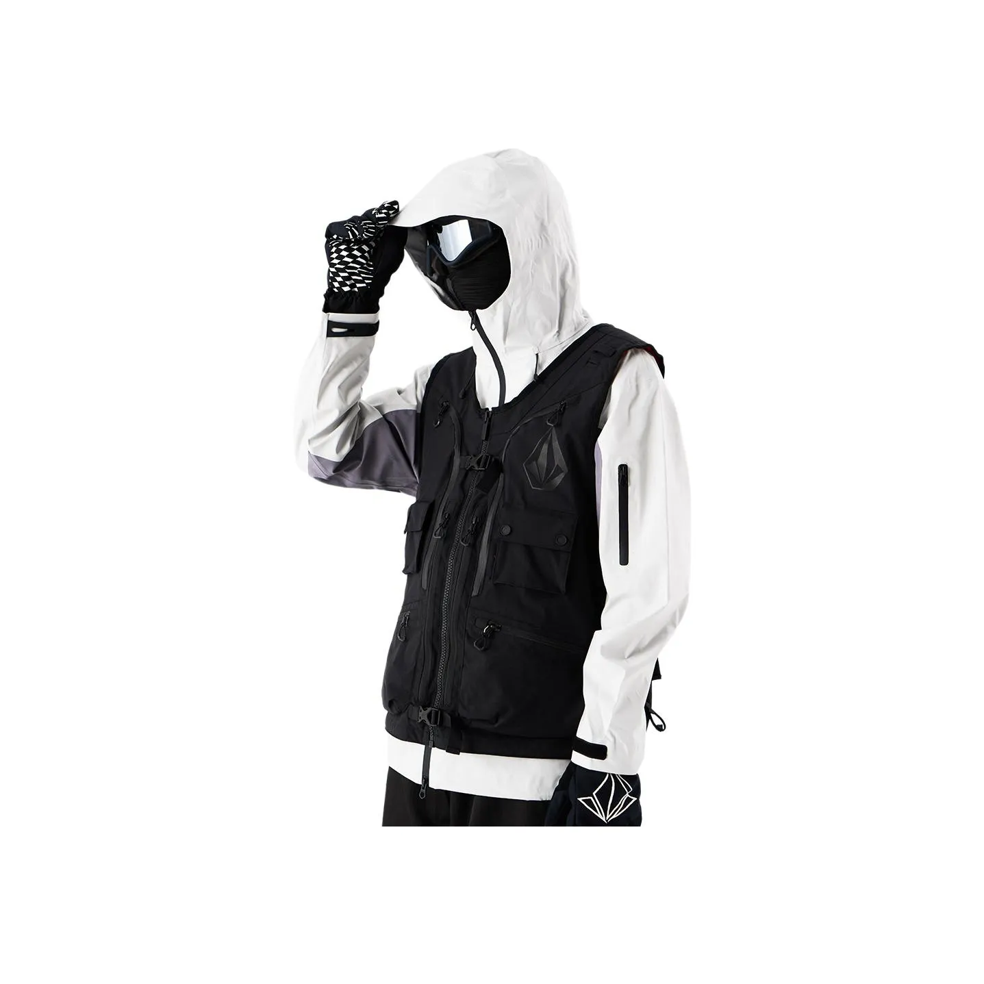 VOLCOM x Bryan Lguchi Ski Tops Unisex Black