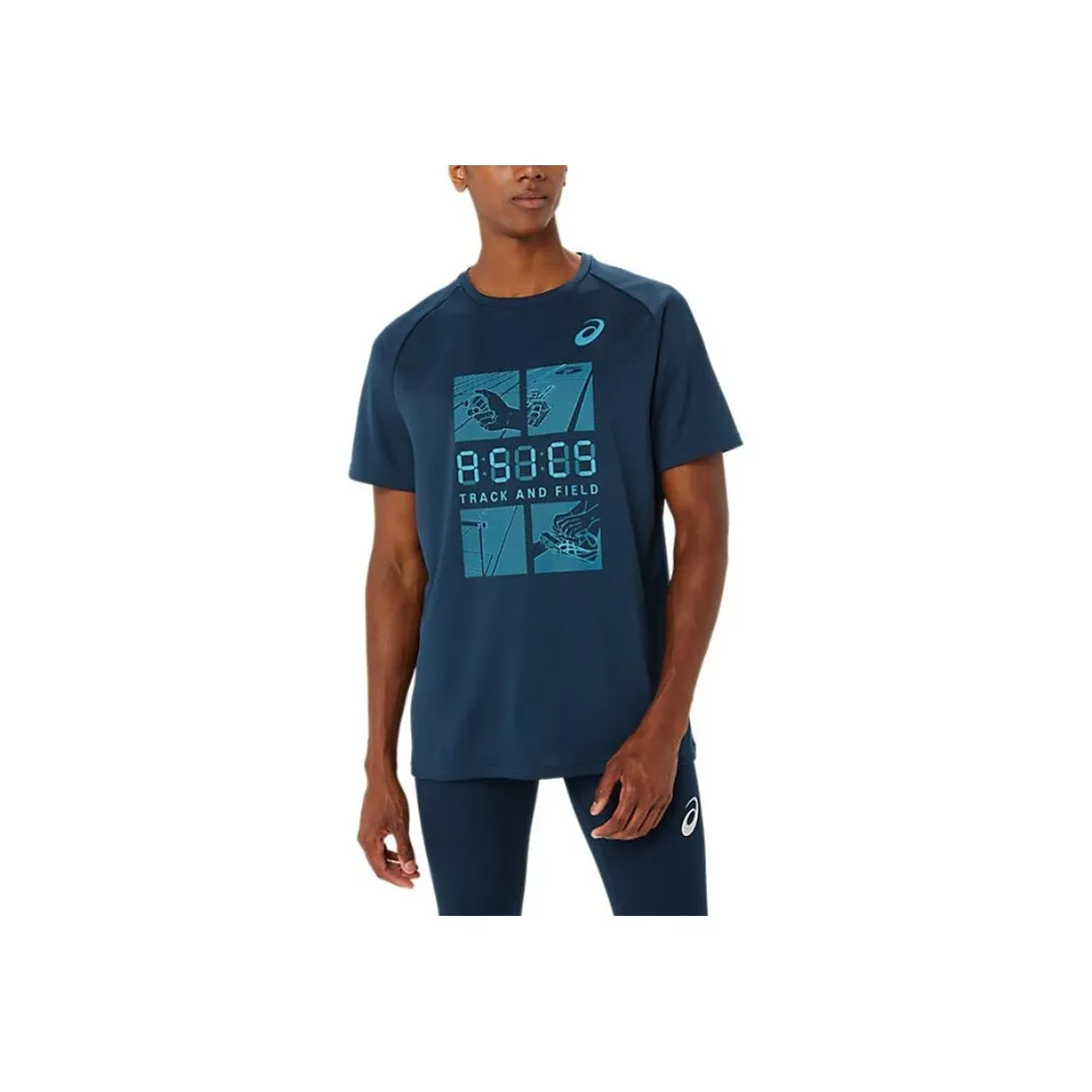 Asics T Shirt Men's French Blue