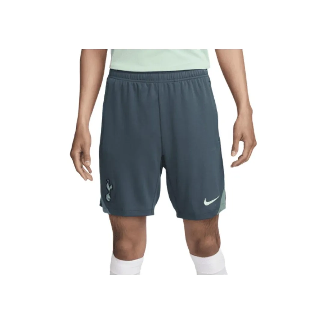 Nike Dri Fit Футбол Низ Мужской Выцветший Ель Двухбережный Цвет Эмаль Зеленый