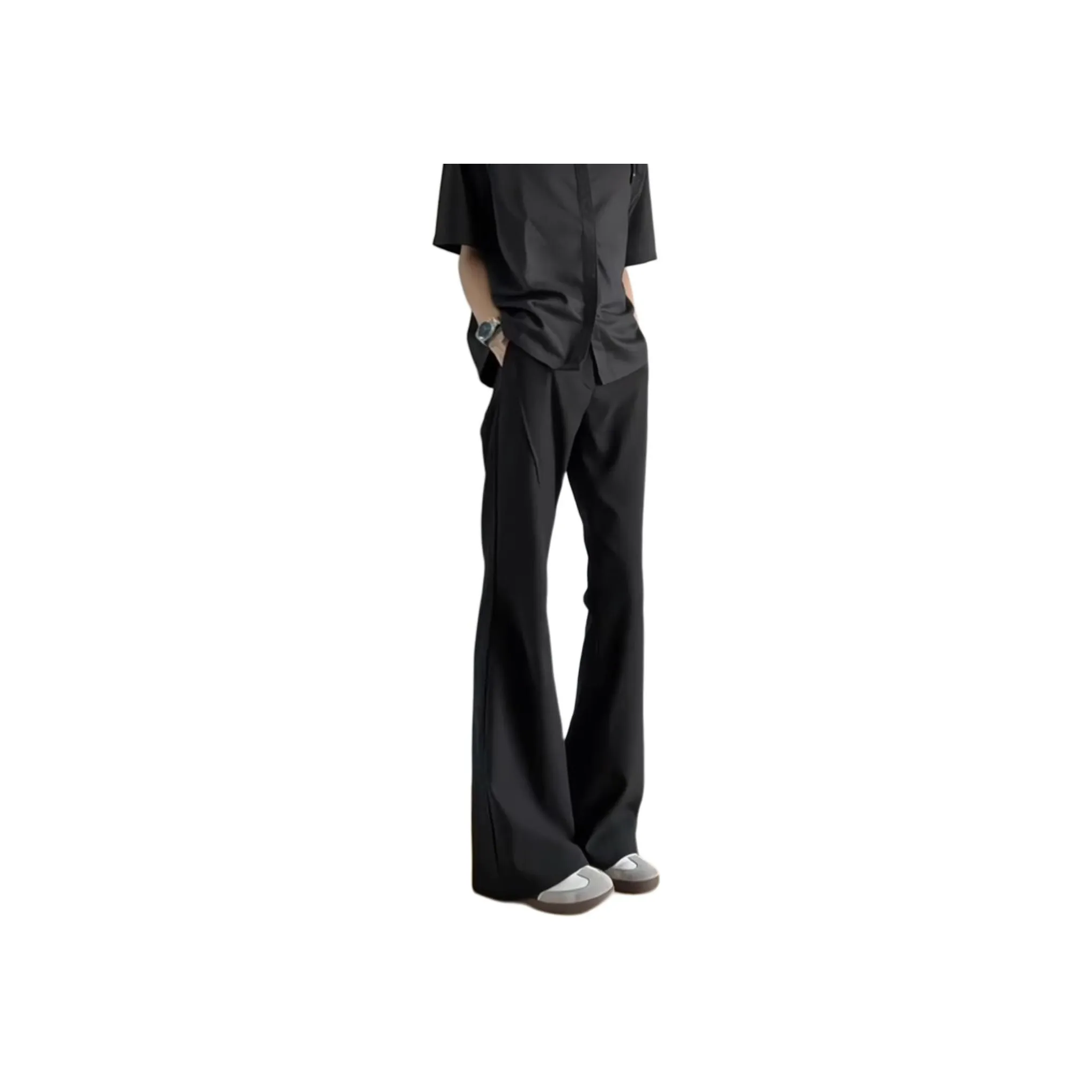 MORii Черные Унисекс Брюки для работы