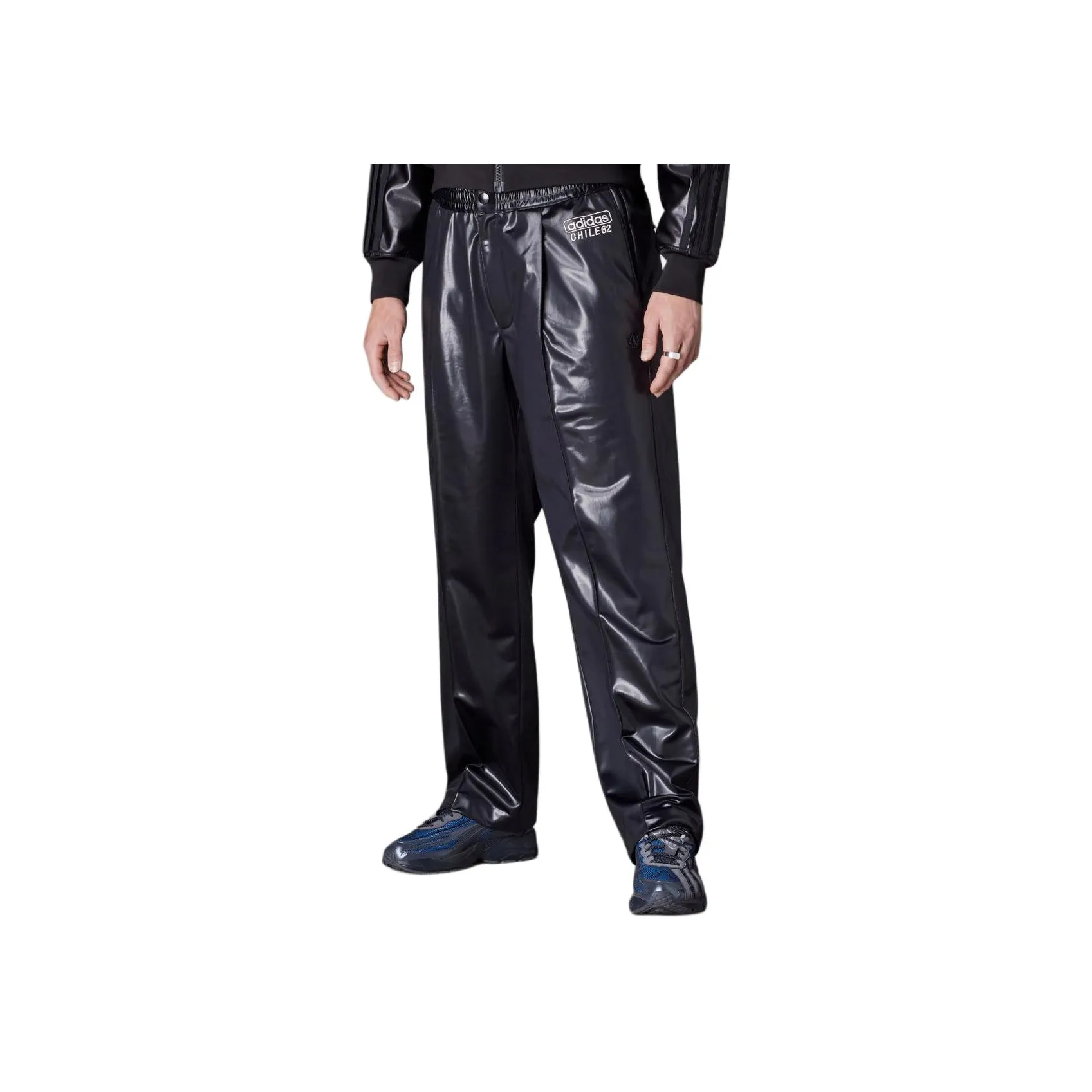 Adidas Originals Blue Version Collection Chile Вязаные тренировочные брюки мужские черные