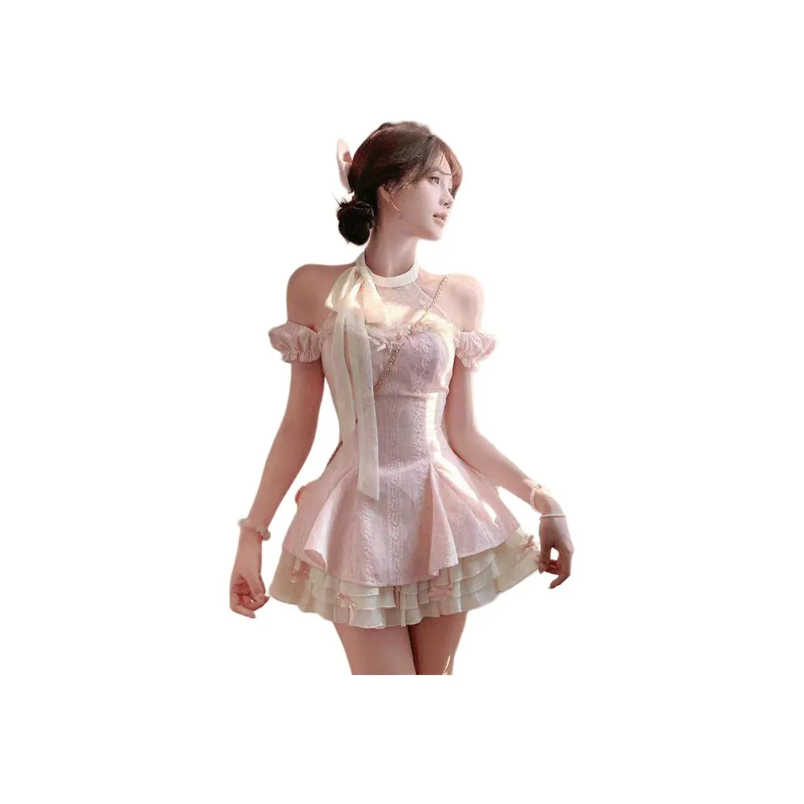 Pear 99 Короткий рукав Платье Женское