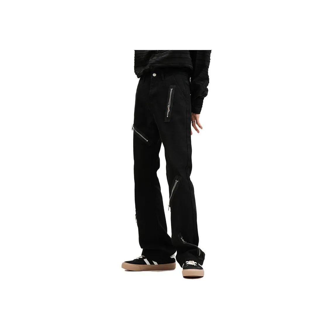 Voguo Relay Jeans Unisex Black
