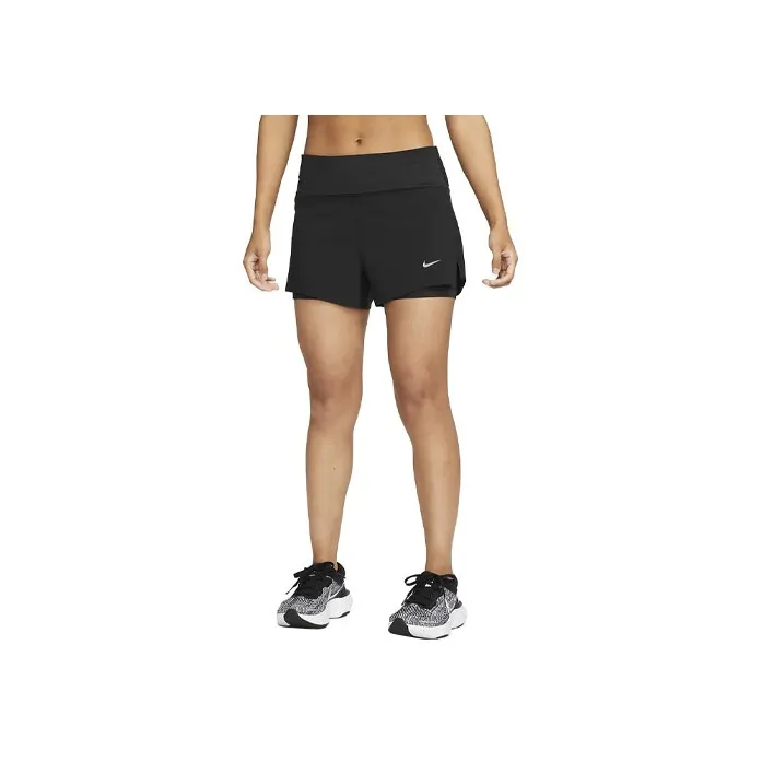 Nike Dri-FIT Swift Women's Mid-Rise 3' 2-in-1 Running Shorts With Pockets