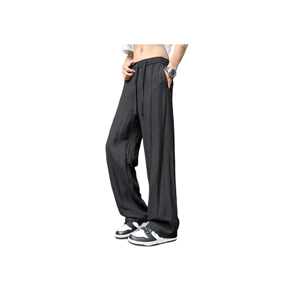 Menglaini Casual Pants Unisex