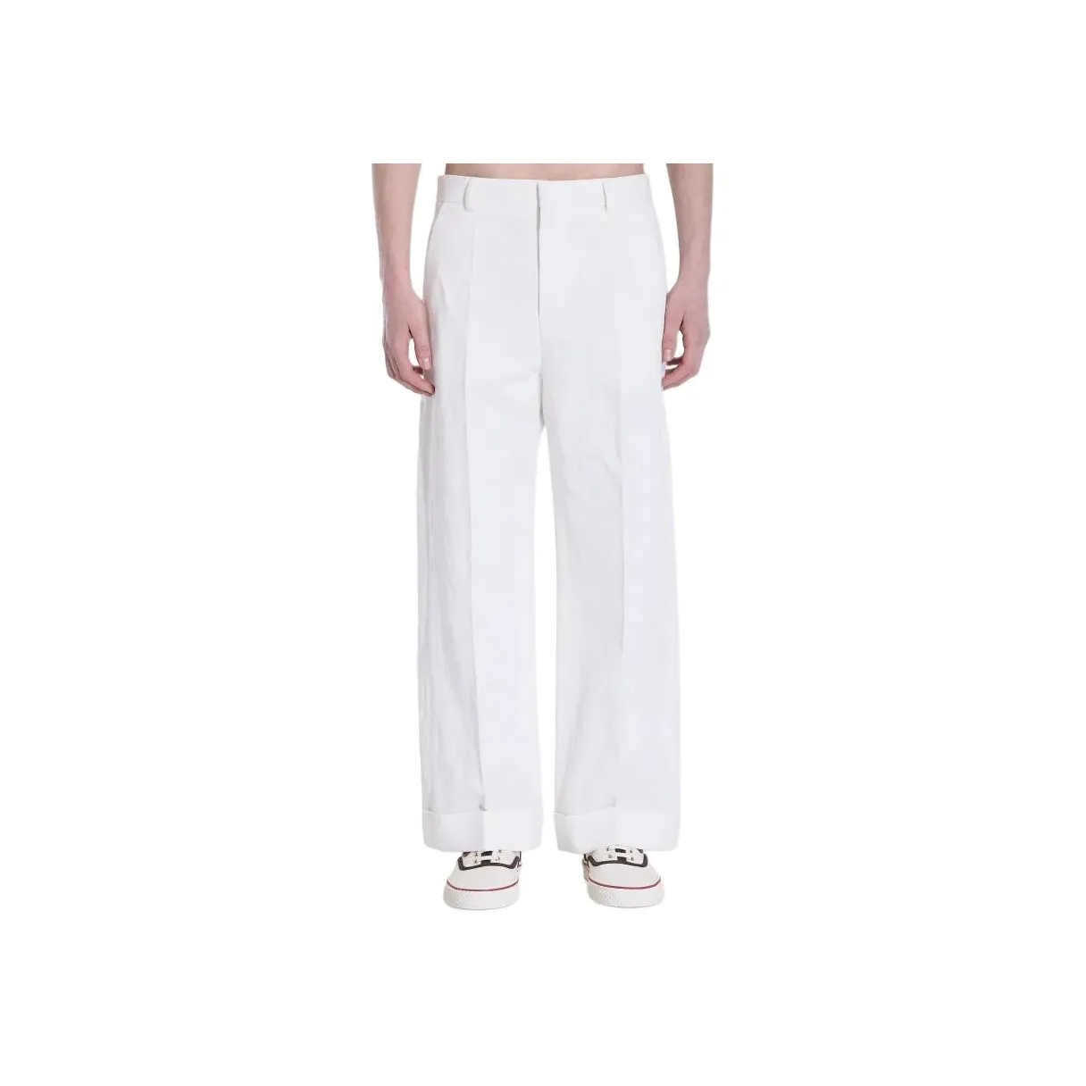 Valentino Relaxed Fit Straight Leg Trousers