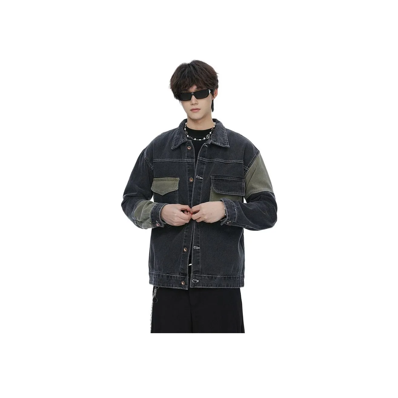 HIPHOPPUNKS Мужские Джинсовые Куртки