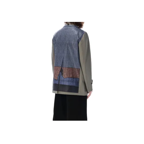 COMME Des GARCONS HOMME PLUS Зеленая Мужская Куртка