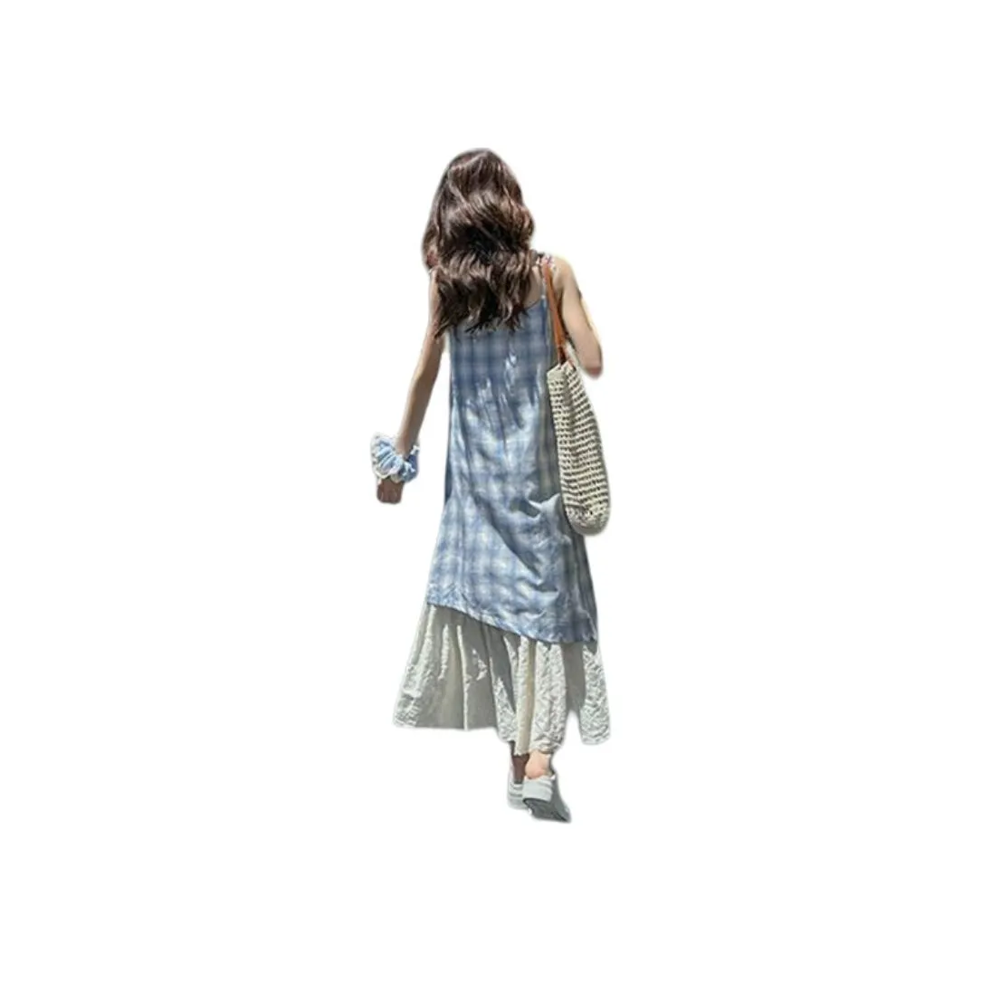 Zonibom Slip Dress Women's Blue