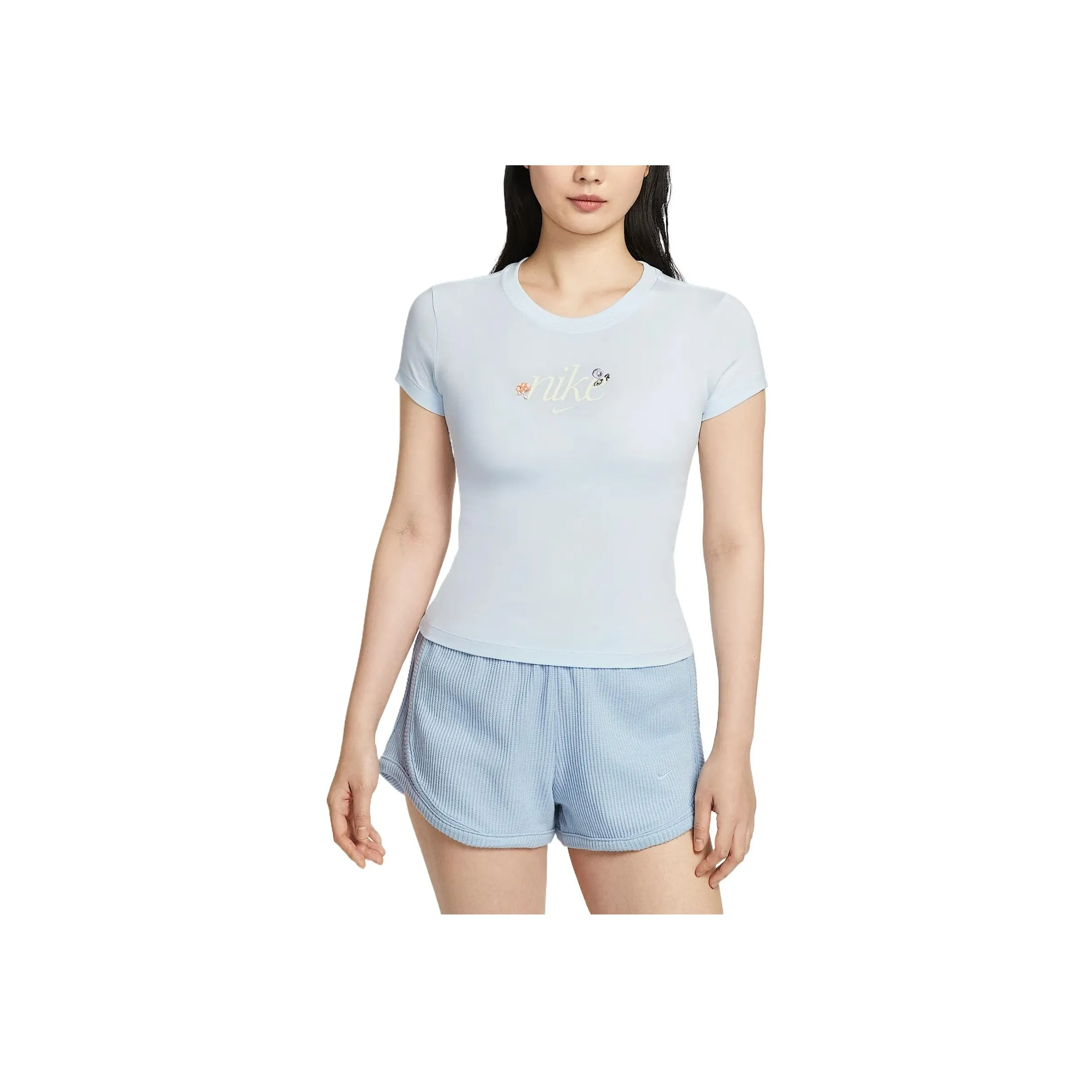 Nike Sportswear Regular T Shirt Women's Purple Blue