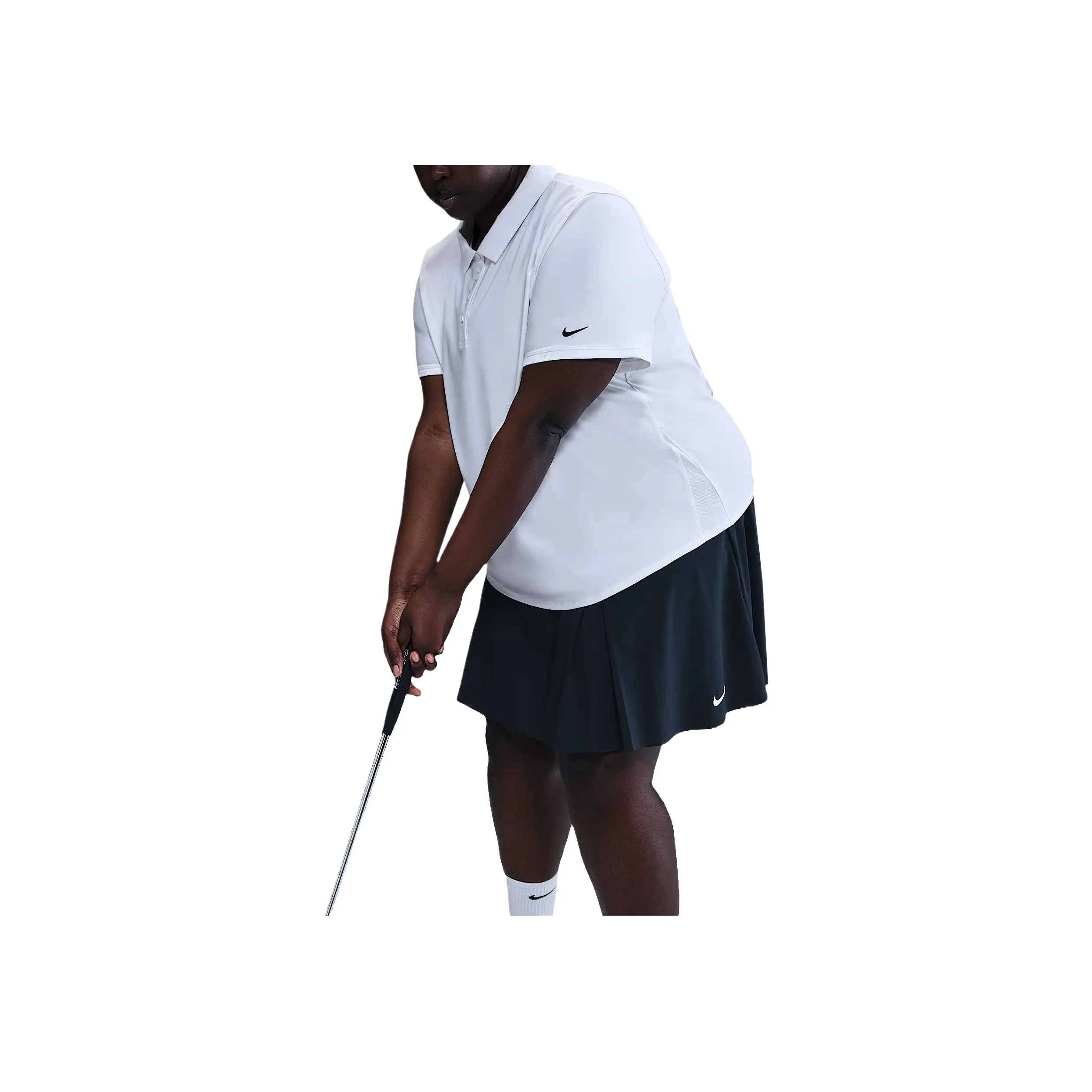 Nike Victory Women's Dri FIT Short Sleeve Golf Polo Plus Size
