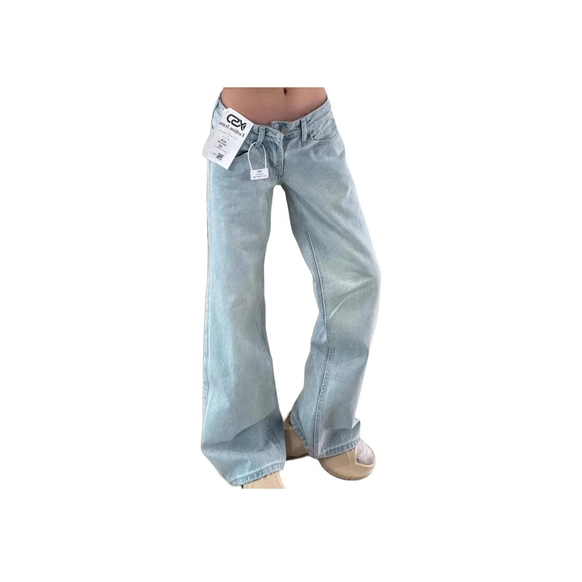 9c collective Светло-синие Женские Джинсы
