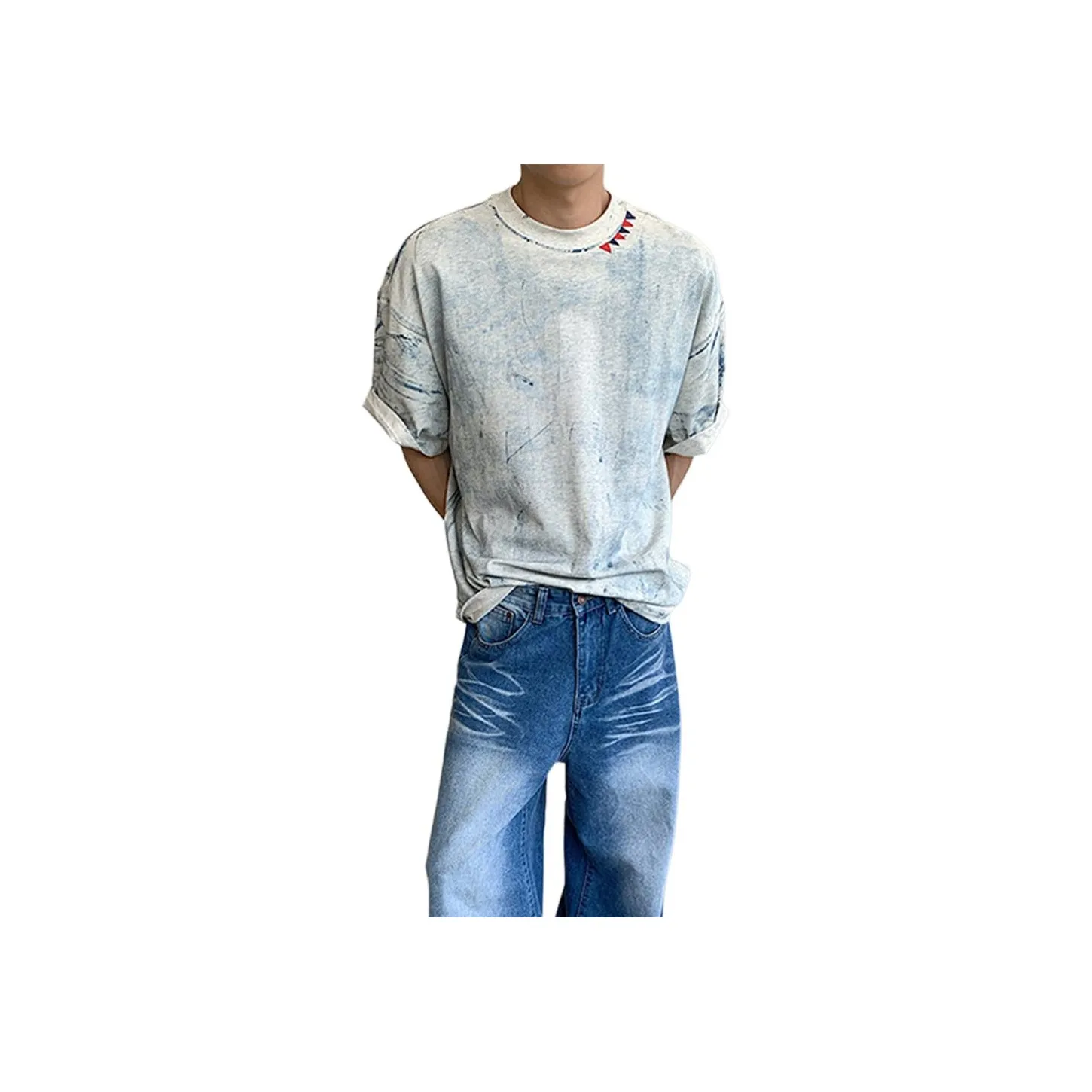 MIIRACER Светло-синий Унисекс Футболка