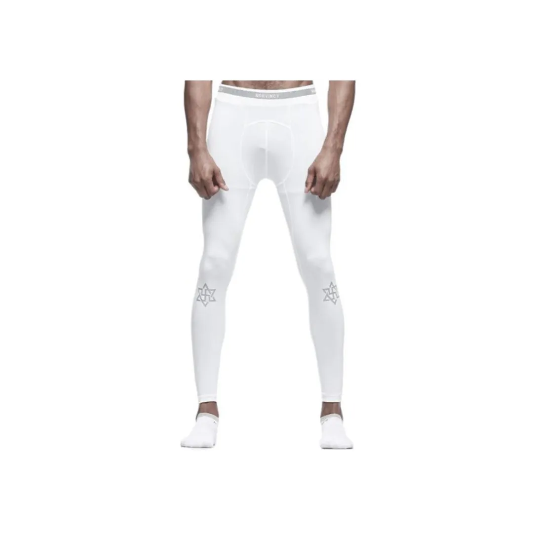 NORVINCY Бег Мяч Упражнение Спортивные брюки Унисекс Белый