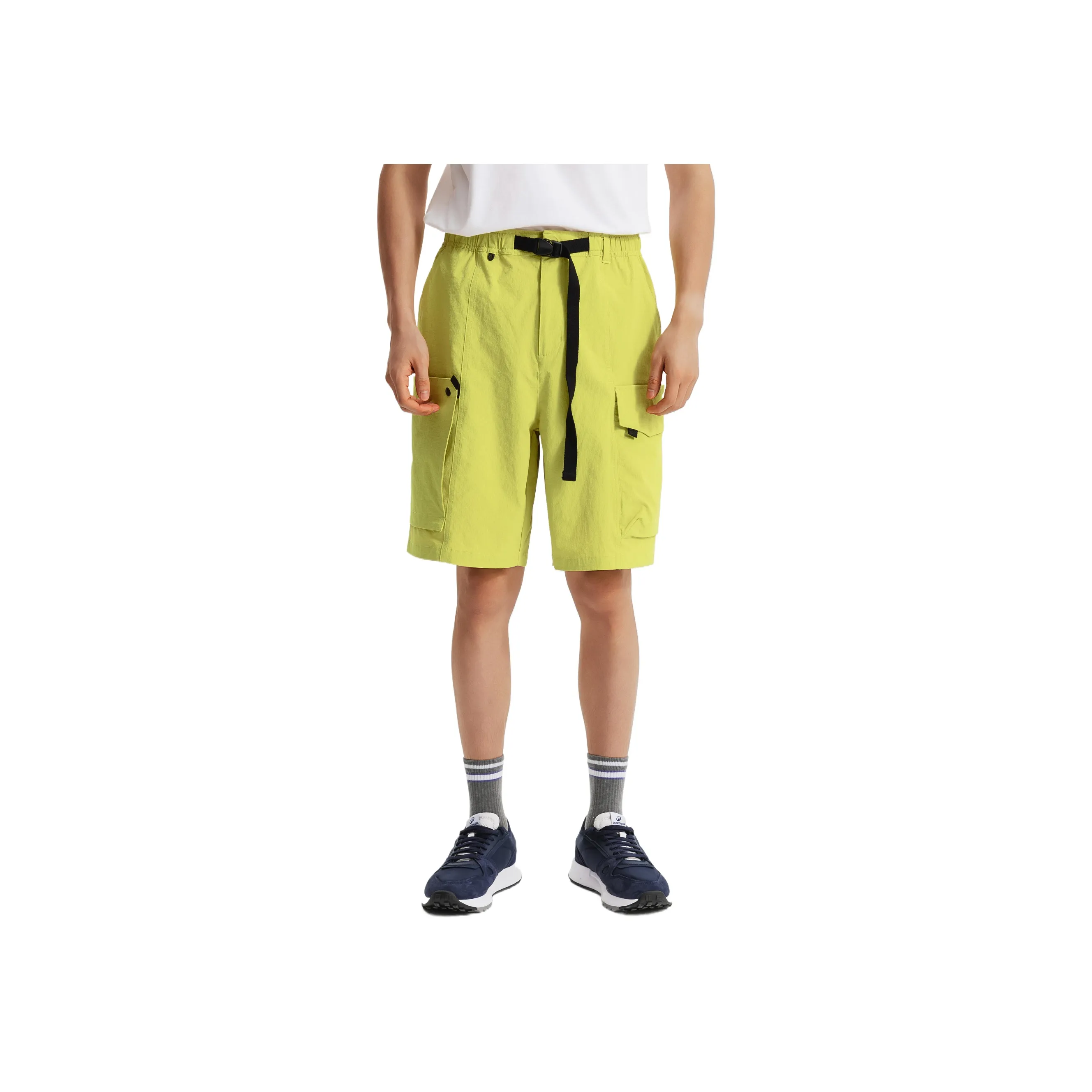 DECATHLON Cargo Shorts Men's Mustard Yellow
