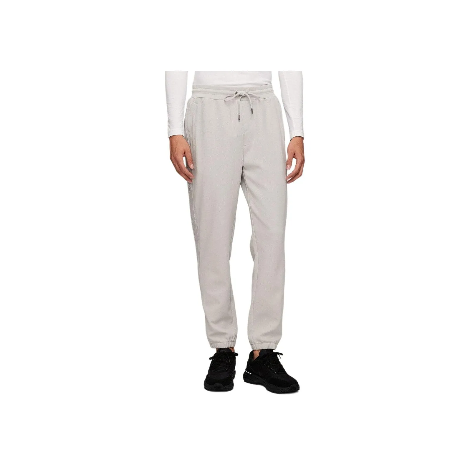 Tommy Hilfiger Knitted Sports Pants Men's Gray