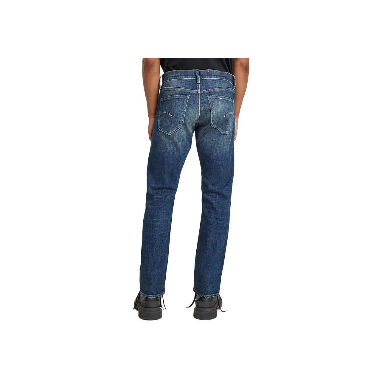 STAR RAW Джинсы Мужские Серый Синий