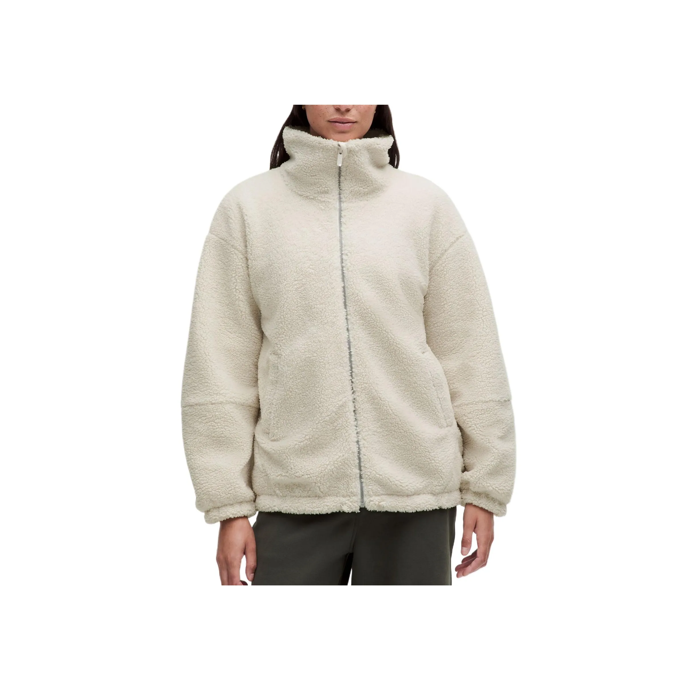 Lululemon Textured Fleece Velvet feel Coat Women's