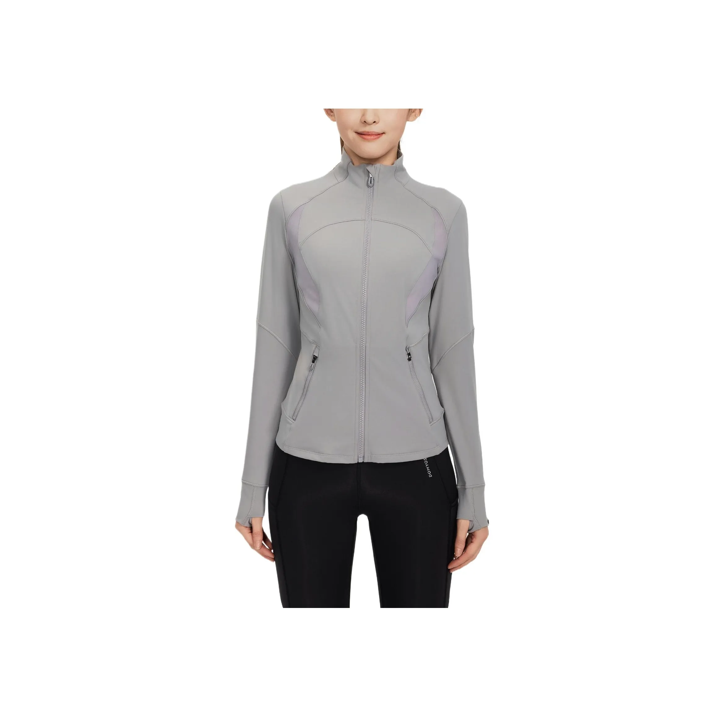 DECATHLON Jackets Women's Light Gray