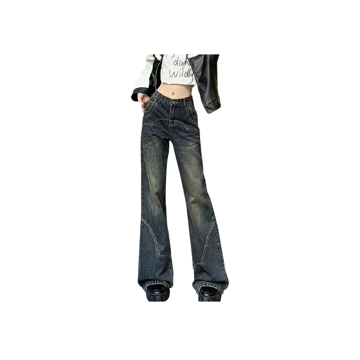 La Chapelle Jeans Women's Concrete Gray