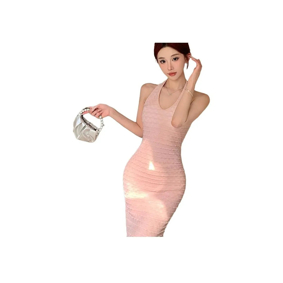 AFGGD Розовый Женские Слиплатья