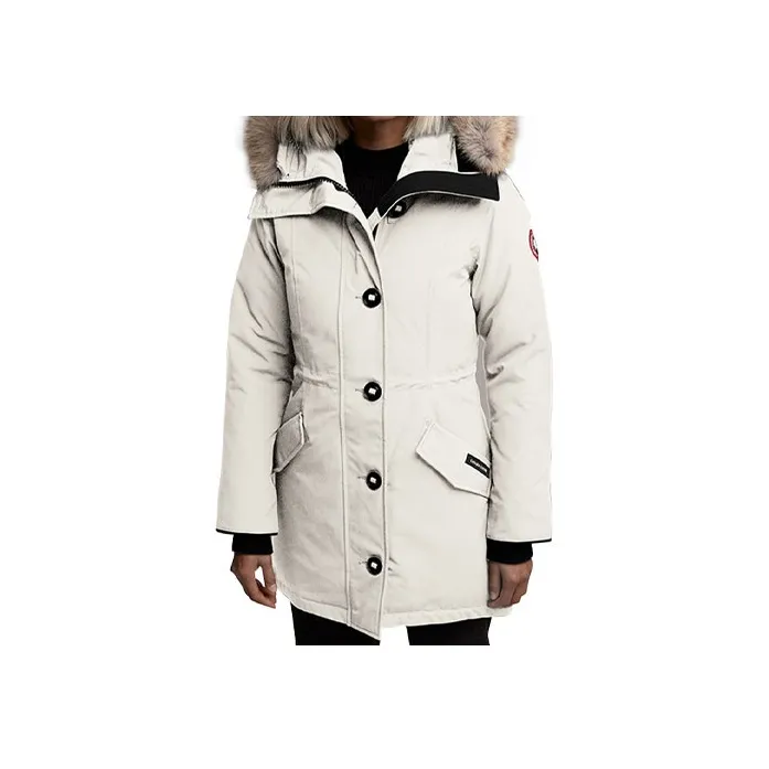 Canada Goose Down Jacket Winter Women's Dawn White