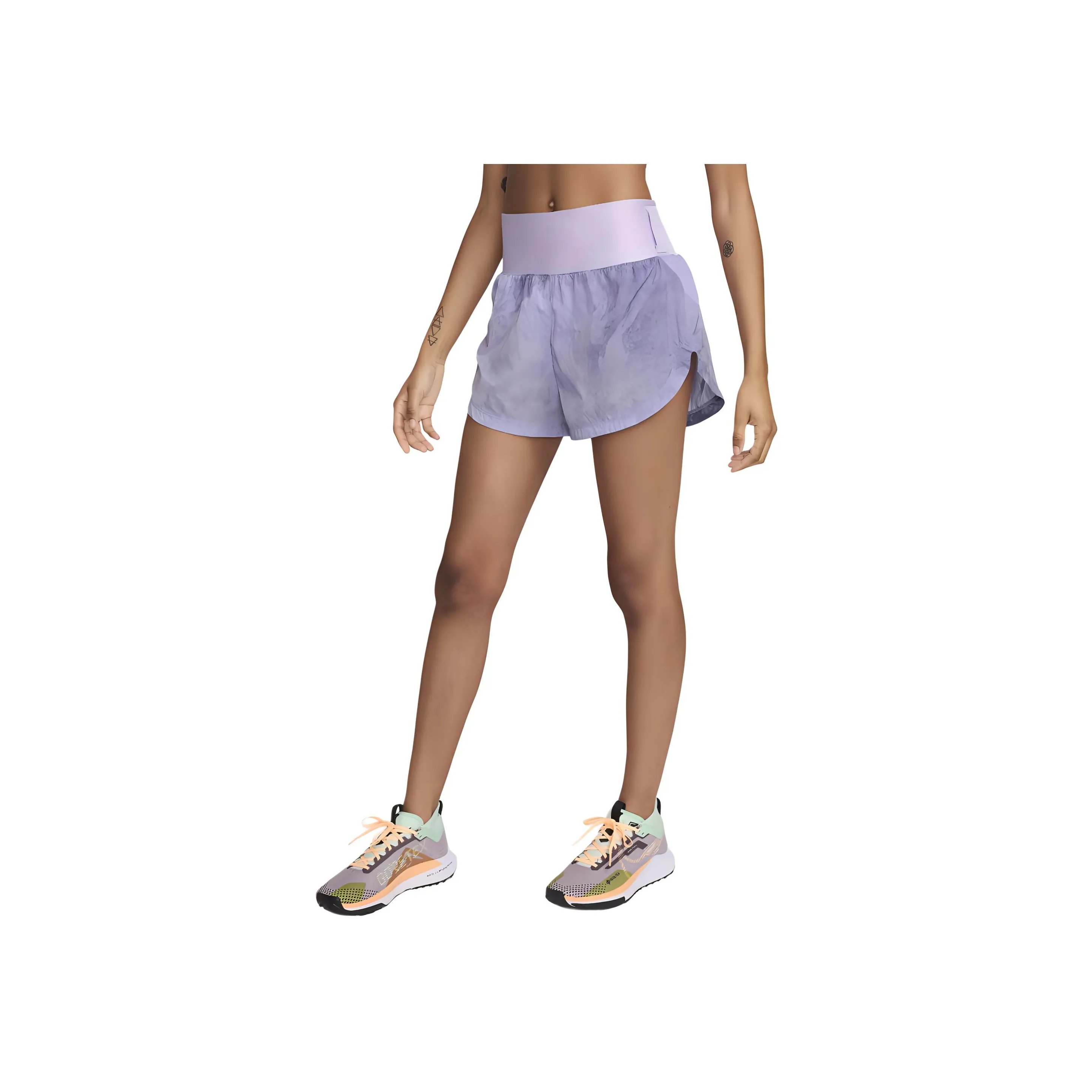Nike Trail Women's Repel Mid-Rise 3' Brief-Lined Running Shorts
