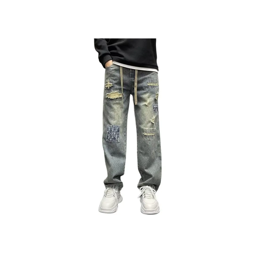 GEOGRE ALEX Синий Мужские Джинсы