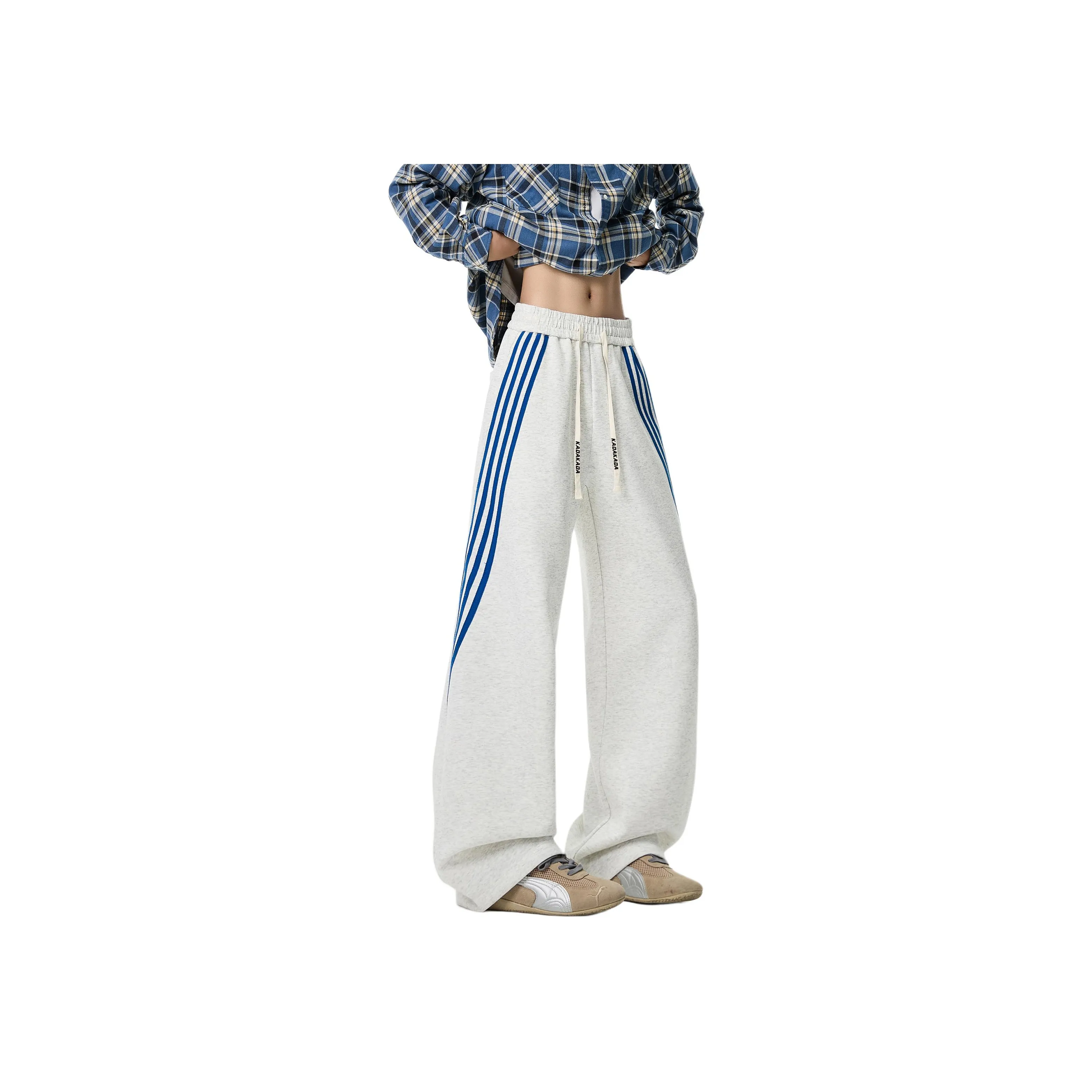 KADAKADA SUITE Knitted Sports Pants Unisex