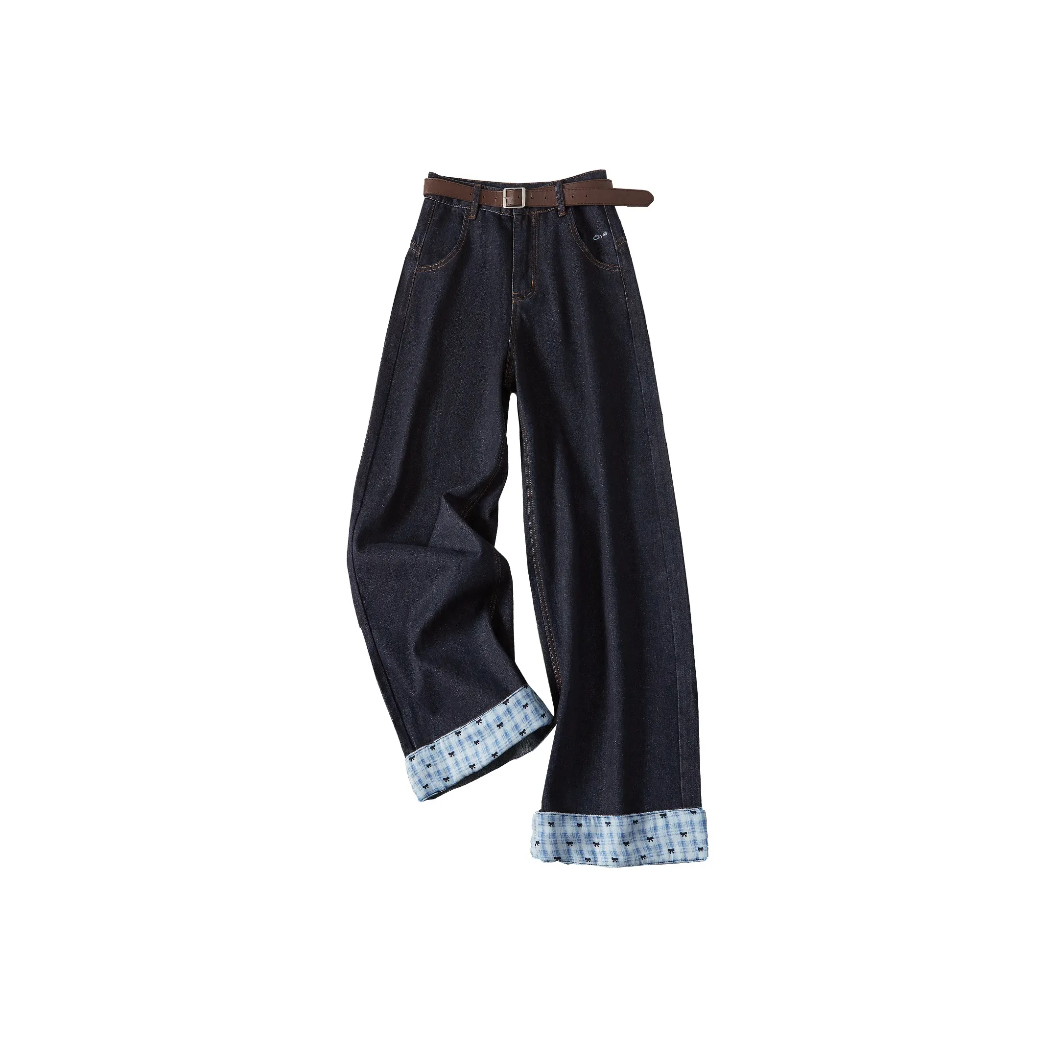 TOUCH Темно-синий женский джинсы