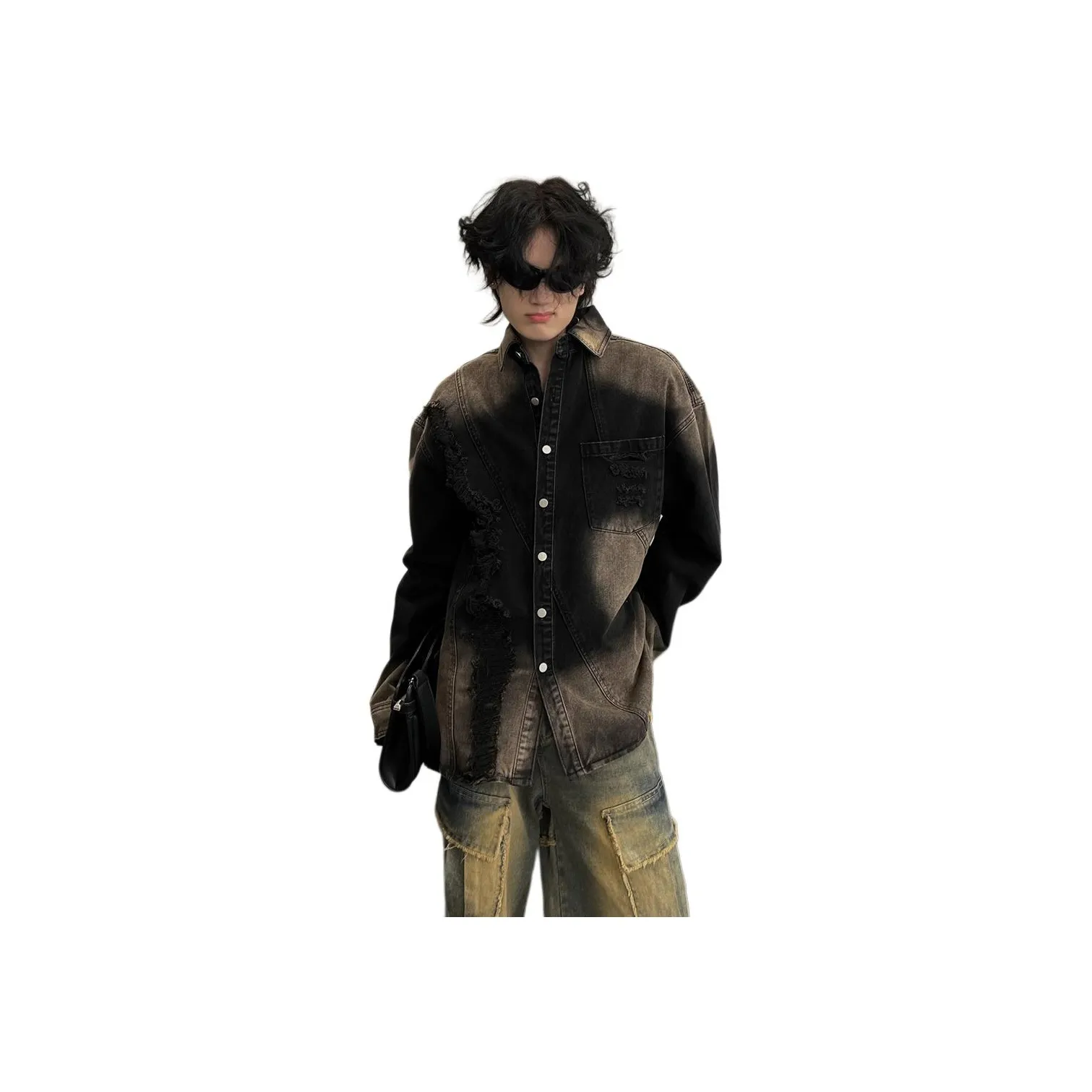 SOUL WORKER Деним Куртка Унисекс