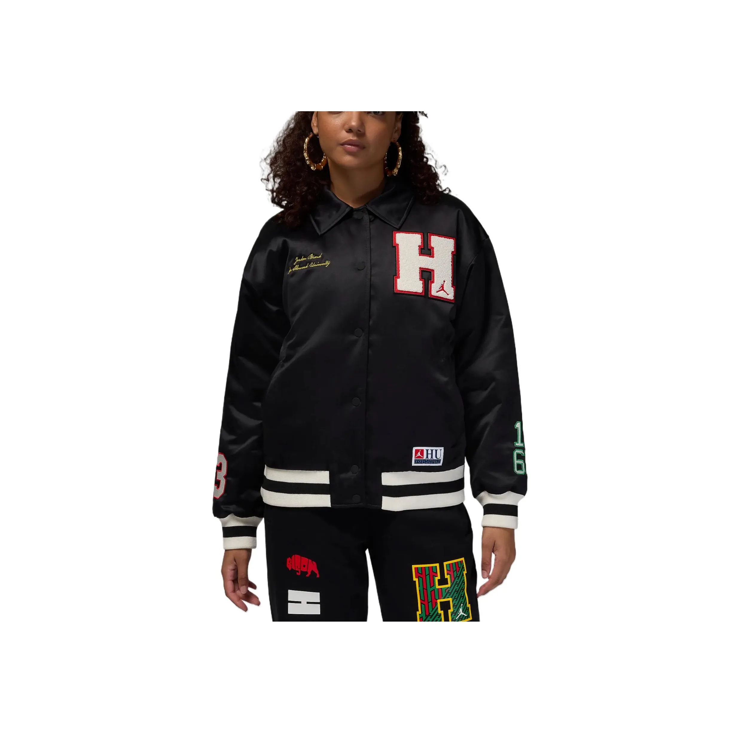JORDAN X Howard University Women's Varsity Jacket