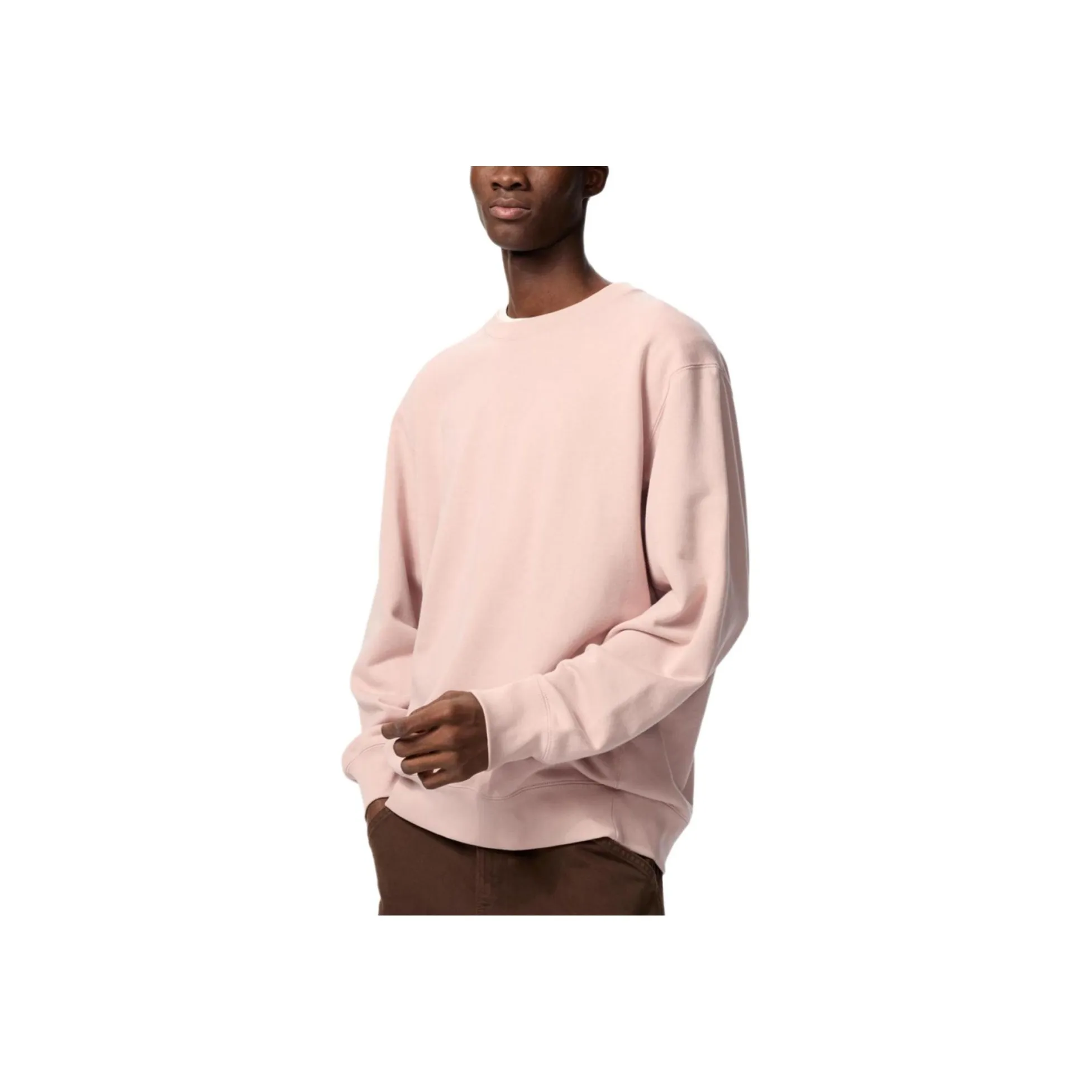 UNIQLO SS25 Sweatshirt Unisex Pastel Pink