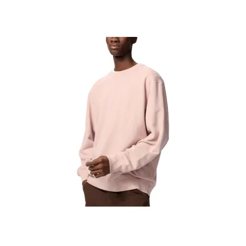 UNIQLO Пастельно-розовый Унисекс Свитшоты