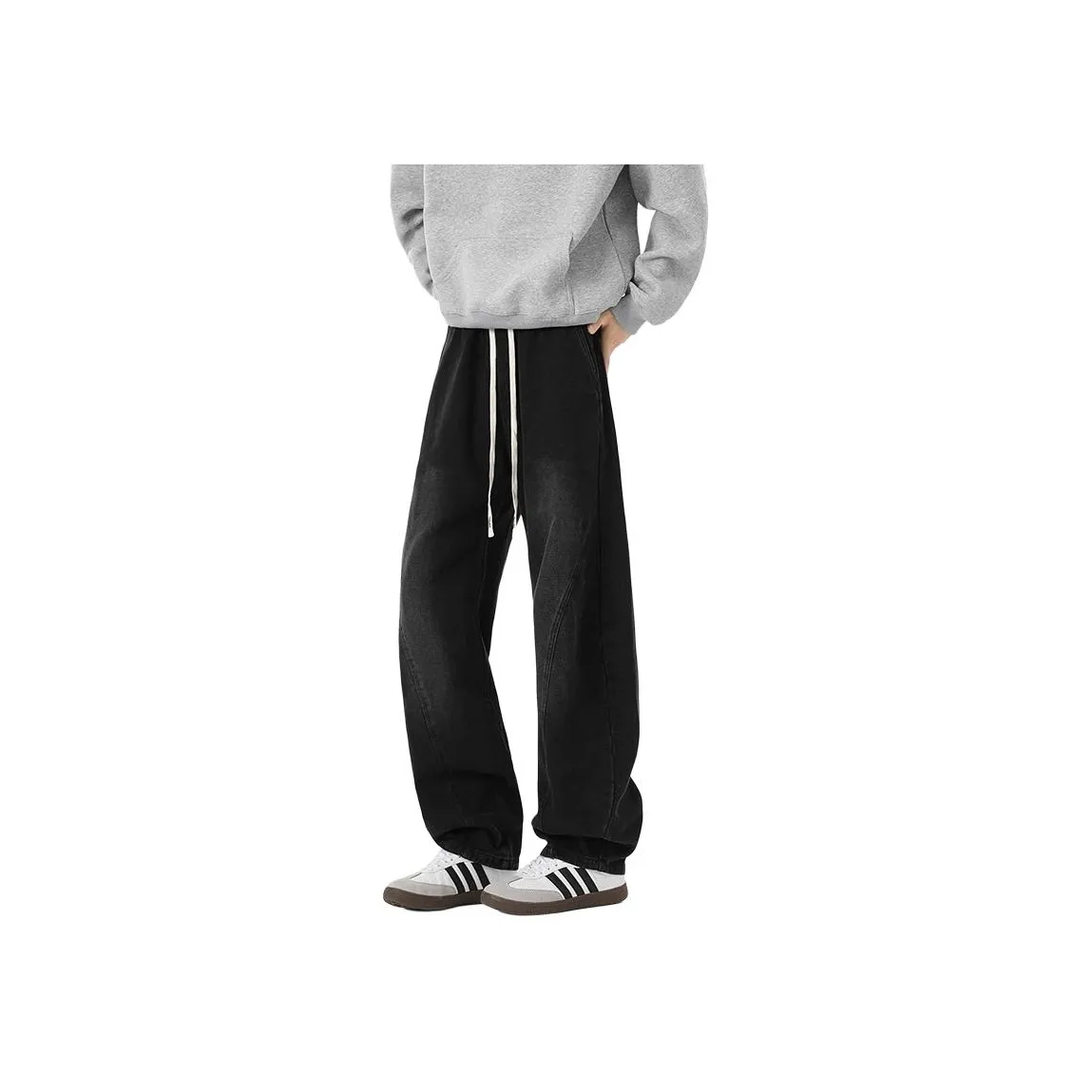 Menglaini Jeans Unisex