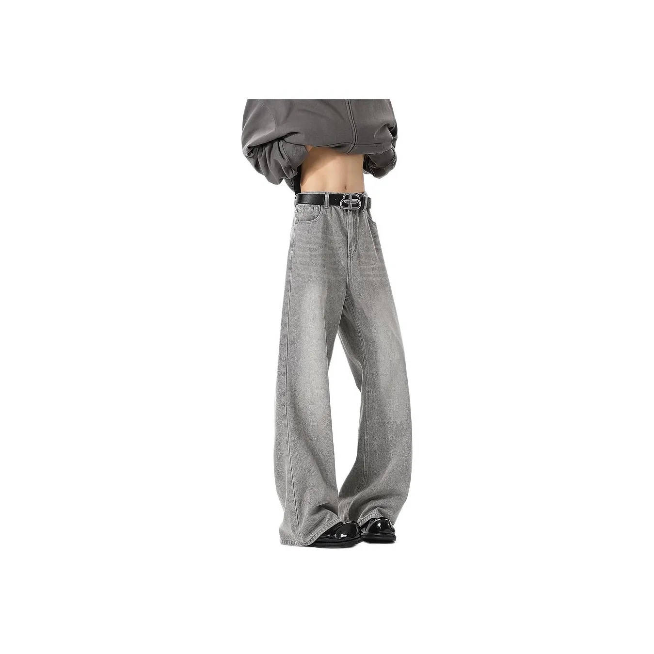 Menglaini Jeans Unisex