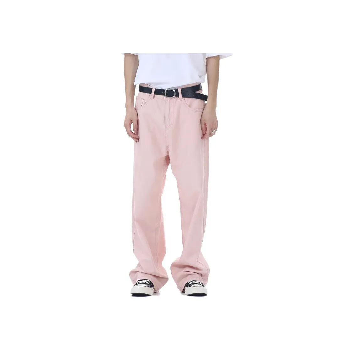 Voguo Relay Jeans Men's Pink